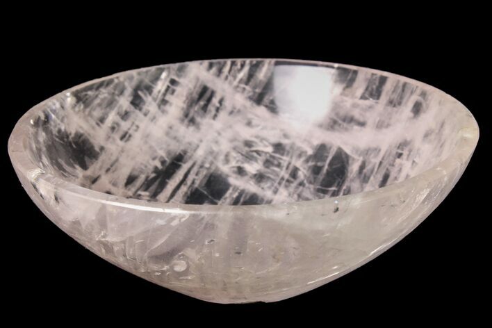 Polished Rose Quartz Bowl #153207